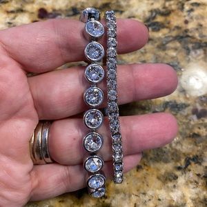 Touchstone crystal ice bracelet set